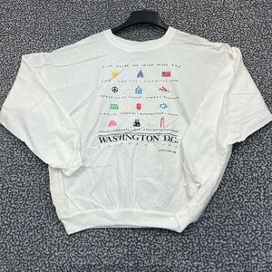 Vintage Washington DC Shirt Men L/XL Cotton Republic Long Sleeve Deadstock‎ New